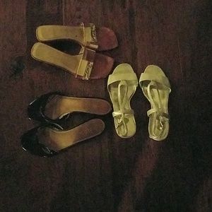Mother of the bride shoe & flats - take all 3!
